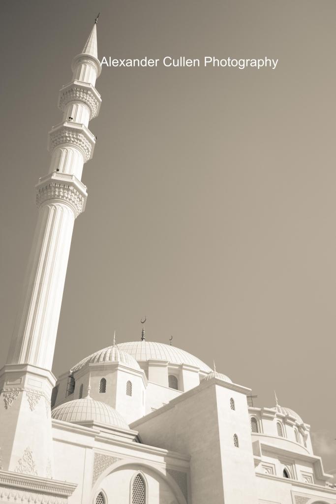 The magnificent Grand mosque in Fujairah
